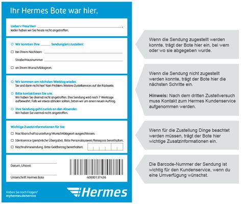 hermes einmalige abstellgenehmigung|hermes wunschzustellung.